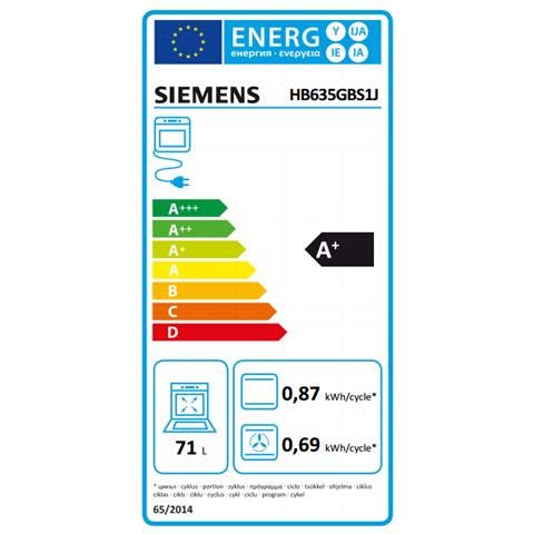 Siemens HB635GBS1J Built in Oven (Black, 71 L) : Amazon.in: Appliances