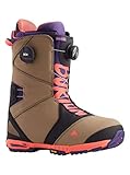 Burton M Photon Boa Braun, Herren Snowboardboots, Größe EU 43 - Farbe Ash - Purple - Pop Red