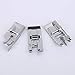 YRDQNCraft 3pcs Sewing Machine Presser Foot Set-1/4 inch Quilting Patchwork Presser Foot with Edge Guide,Stitch in Ditch Foot/Professional Overcast Presser Foot for Low Shank Singer, Brother