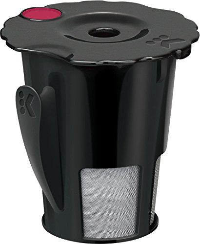 Keurig 2.0 My K-Cup Reusable Ground Coffee Filter, Compatible with All 2.0 Keurig K-Cup Pod Coffee Makers, 1 Count, Black