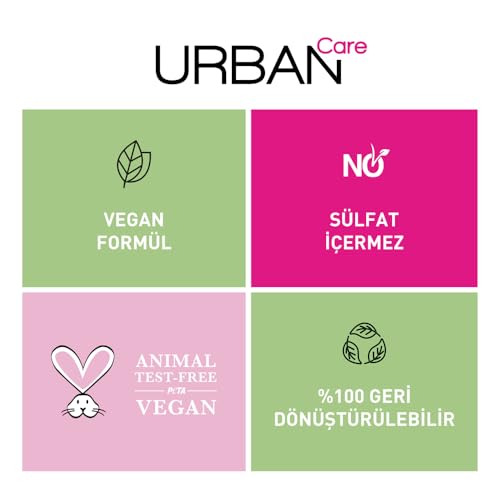 URBAN Care Hyaluronik Asit & Kolajen Kuru ve Cansız Saçlara Özel Saç Bakım Şampuanı Sülfatsız 250 ml- Vegan