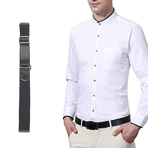 Buy CLEMATIS Men's Maximum Stretch Tucker Shirt with Lock Belt Strap