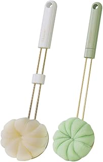 Generic Escova de Banho de Cabo Longo Escova de Chuveiro Escova de Banho Dupla Face Traseira Escova Esfoliante de Corpo Escova Massageadora Escova de Shampoo para Escovação Úmida Ou Seca