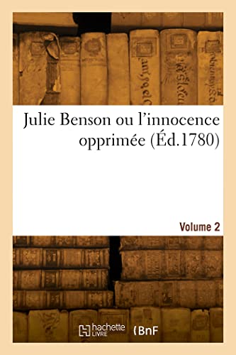 Julie Benson ou l'innocence opprimée (Éd.1780) für 19,50 EUR bei amazon.de Bild: Julie Benson ou l'innocence opprimée (Éd.1780) für 19,50 EUR bei amazon.de