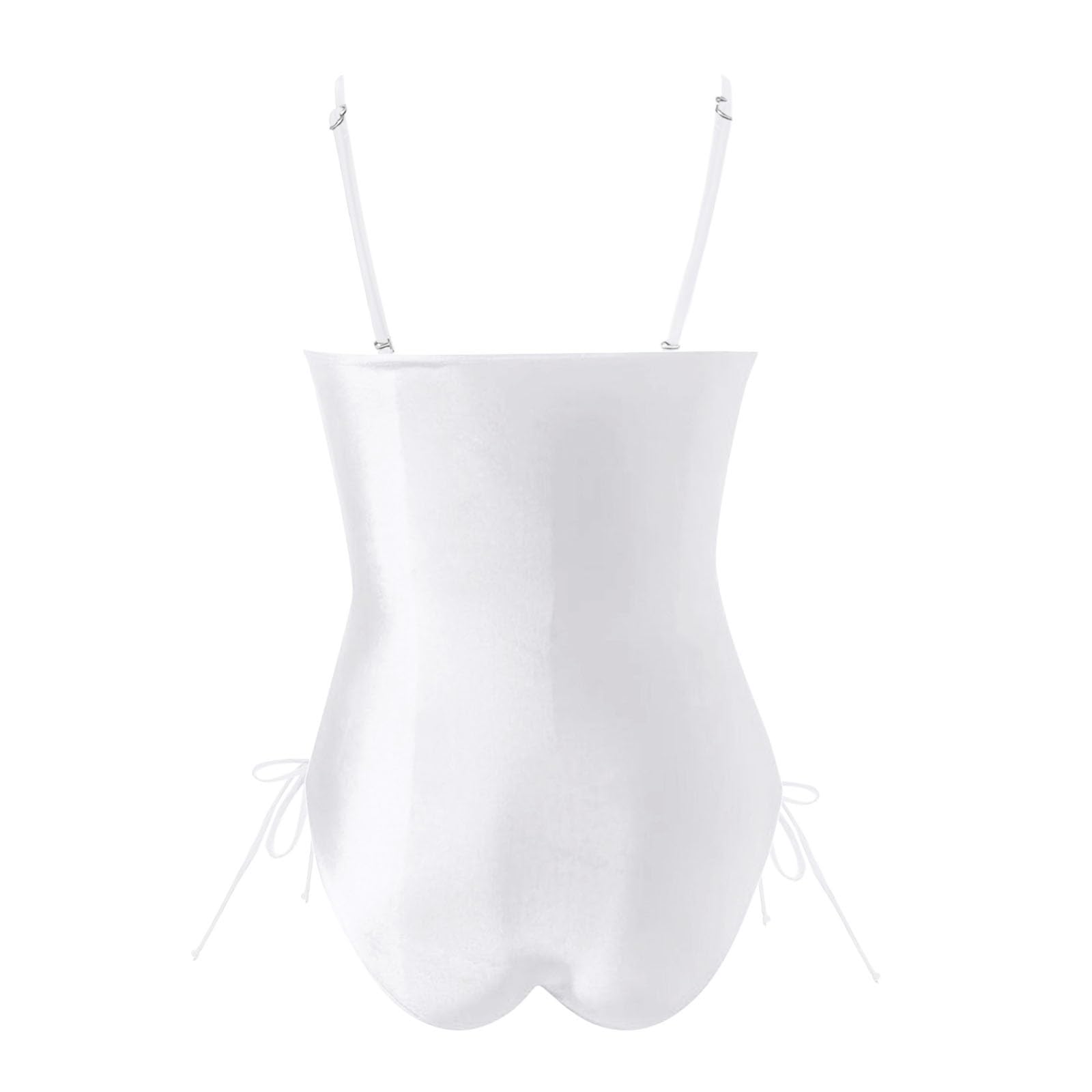 Generico Costume da Bagno Donna, A Fascia Senza Spalline da, Taglie Grandi Disponibili
