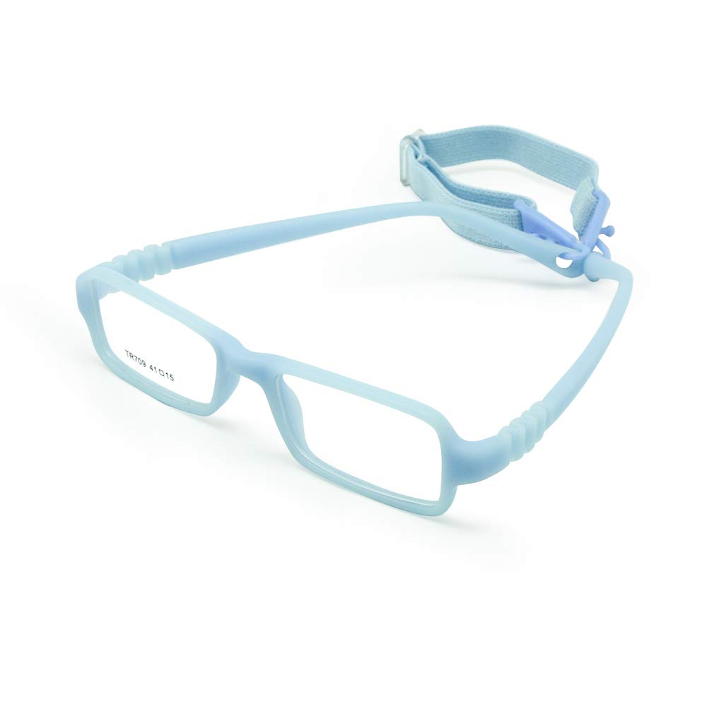 Enzodatebaby Eyeglasses And Strap Size 41 15 Rectangle Children
