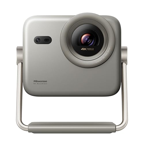 Hisense Laser Mini Projector M2 Pro, 65”-200' Projektionsgröße,4K,Optischer Zoom 1.0-1.3:1,Reiner Dreifarbenlaser,1300 Lumen Helligkeit,Dolby Vision,3D,240Hz Bildwiederholungsrate, VIDAA OS,EPP Case
