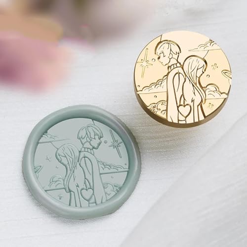 Ensemble de cachets de cire Saint-Valentin pour amateurs de papeterie - 2