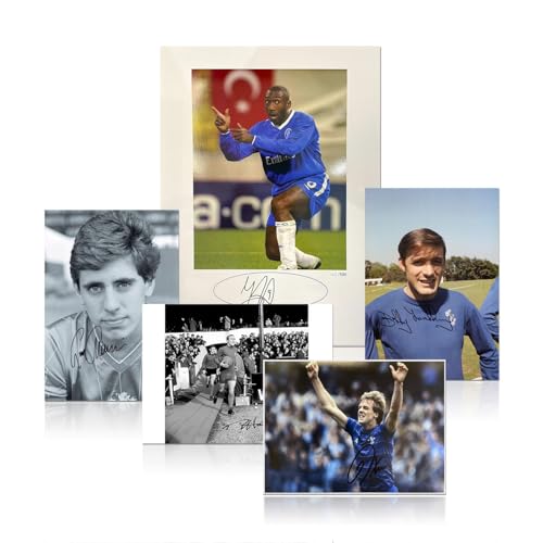 Chelsea Soccer Memorabilia Signed Bundle