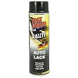 Ausgezeichnete Haftung Fast Finish 292835 FAST FINISH RALLYE LACK schwarz glänzend 500 ml