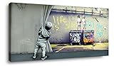 Banksy Graffiti Wall Art Paintings Motivational Graffiti Baby Painting Pop Art Colorful Posters Stre