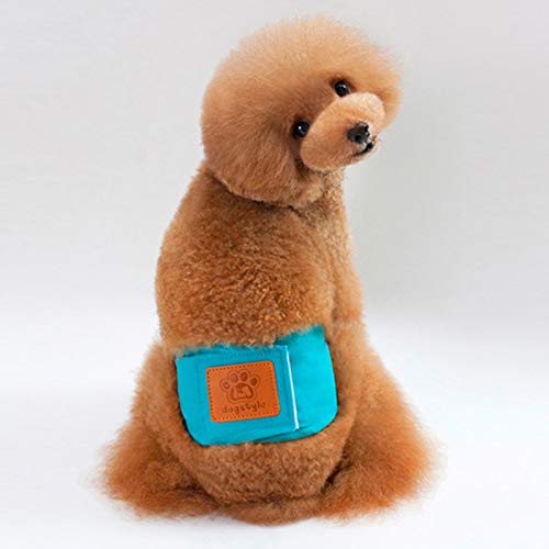 犬用 マナーベルト マナーバンド オムツカバー ドッグウェア 犬の服 しつけ マーキング防止 トイレ おしっこ失敗 おしっこオムツ 失禁 おしっこ 老 犬 嫌がらせを防ぐ 雄犬 介護用 洗濯OK (L,グリーン)