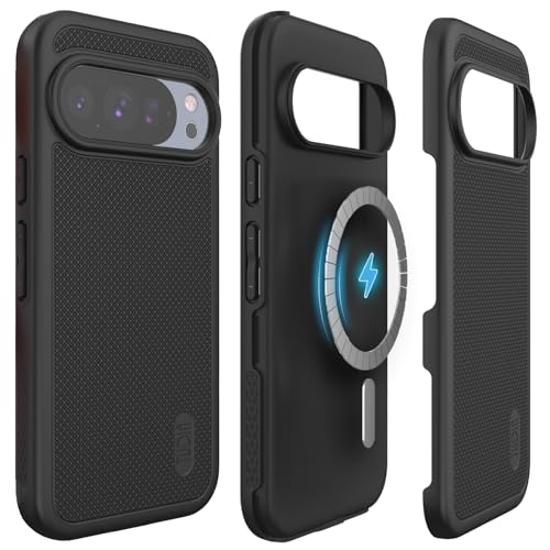 Image of TUDIA MergeGrip Magsafe Compatible for Pixel 10 & 10 Pro Case - Matte Black