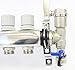 PEX Manifold Radiant Floor Heating Set 3 Loop System Stainless Steel Heated Hydronic Heating For 1/2