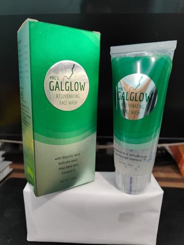 Image of GALGLOW Face Wash Brightening Cleanser Gel for Men & Women | Deep Cleansing Face Wash | Helps Reduce Acne & Excess Oil | Suitable for All Skin Types | Pack of 2, 75ml Each