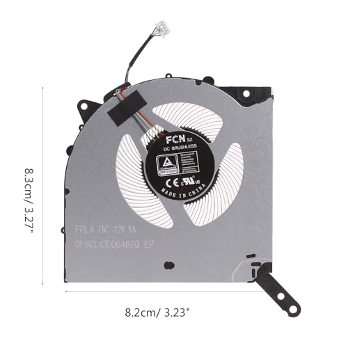 Ventilador de refrigeración para CPU de ordenador Y9000P y GPU de portátil 5