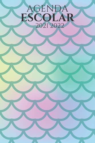 Agenda Escolar 2021-2022 Sirena: Planificador escolar día por página Sirena-calendario |...