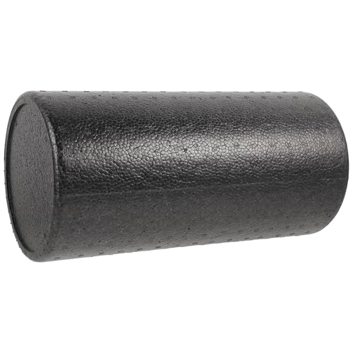 Fitness Foam Roller Massage Column, Negro Sólido 30x15cm para Relajación Muscular y Terapia de Punto Gatillo miniatura 1