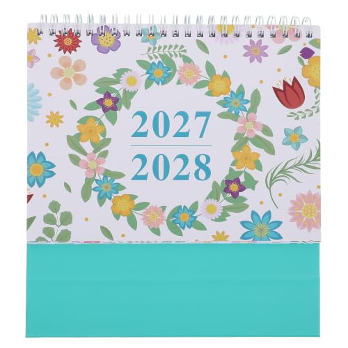 Calendario de escritorio para organizar el hogar y la escuela desde enero 2027 a junio 2028