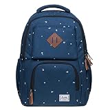 KAUKKO Casual Backpack - Daypack, Spacious and Classy fits 14" Laptop, 18.9L