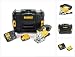 Produktbild DeWalt DCS 331 M1 18V XR Li-ion Akku Stichsäge in TSTAK Box DWST1-70703 + DCB 182 18V 4,0 Ah Akku + DCB 105 Ladegerät