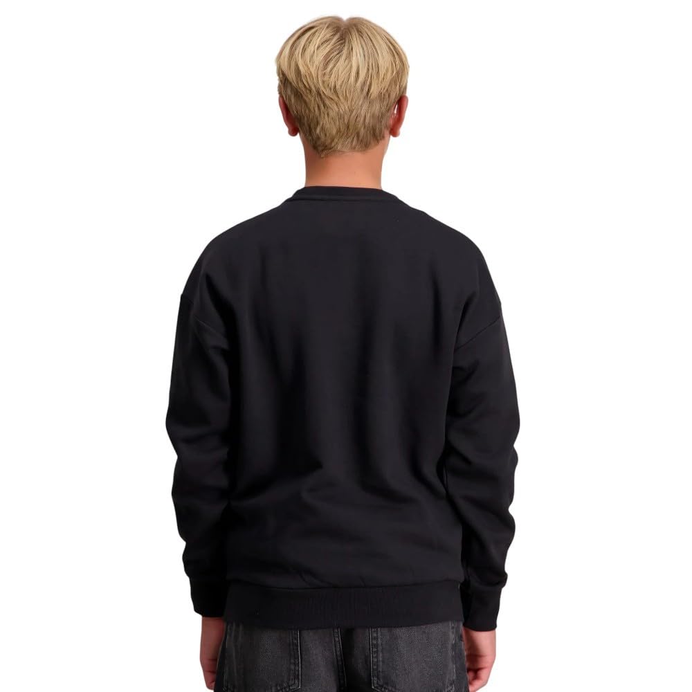 Sudadera adidas Boyfriend Crew Negro JC8422 Hoodie NIÑO NIÑA