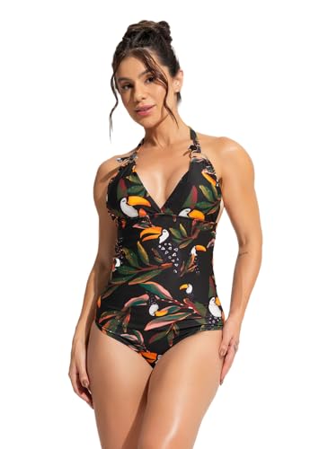 Maiô Engana Mamãe Decote Cavado Estampado MVB Modas