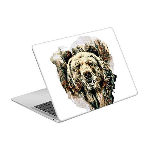 Skin vinyle MacBook Air 13.3 ours Riza Peker pour embellir votre bureau