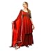 Royal Export Women's Rayon Hearts Regular Kurta (Ach5Red-M_Red