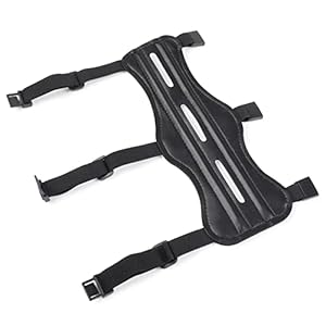 Archery Arm Guard Archery Hand Guard Soft Archery Armguard with Adjustable Straps, Arms Protector