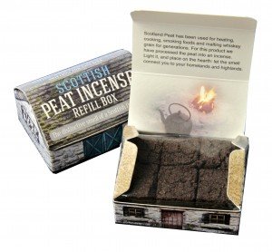 Scottish Peat Incense Refill Set