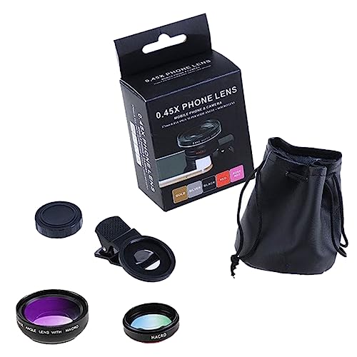 RORPOIR intelligent universal cell phone Professional Camera Lens lens Lens Smartphone Phone Clip Lens mobile phone holder Telescope Macro Lens camera lens