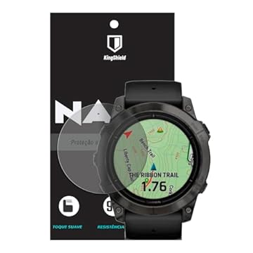 Película Para Garmin Epix Gen 2 Pro (47MM) Kingshield Nano Vidro - Clear
