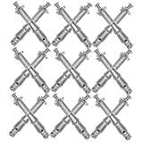 VALICLUD 22ensembles Vis Ancrage Pour Cloisons Creuses Écrous à Expansion Avec Vérin É...