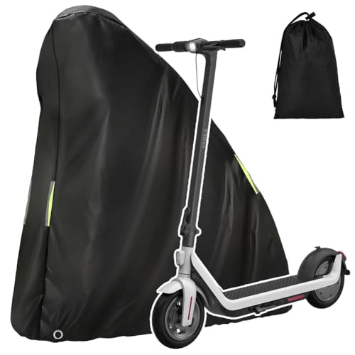 Flintronic Funda para Patinete Eléctrico, 140x115 CM, Impermeable con Reflectante y Bolsa, Pare Exteriores
