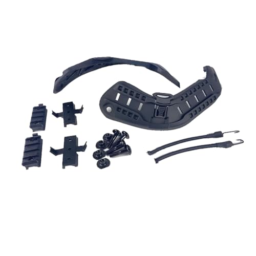 Image of Airsoft Paintball Military Side Rail Set Guide Accessories for MICH PASGT Helmet Multi Color