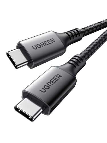 UGREEN 100W Câble USB C vers USB C PD 20V 5A Câble Type C Charge Rapide et Sync Compatible avec iPhone 17 Pro Max Air 16 15 14 Galaxy S25 Ultra S24 iPad Air mini...