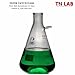 TN Lab Buchner Funnel Kit Filter Flask Set 120mm Funnel and a 2000ml 2L Vacuum Flask