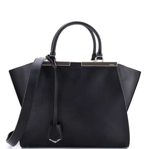 Fendi, Pre-Loved Petite 3Jours Bag Leather, Black