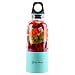 Portable Juicer Cup 500ml Kaysion Rechargeable Electric Juice Blender & Mixer Personal Smoothie Maker With 2600mAh for Traveling Working Outdoors