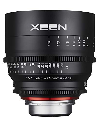 Image of Samyang XEEN 50mm T1.5 Full Frame Professional Cinema Lens for Canon Mount Black