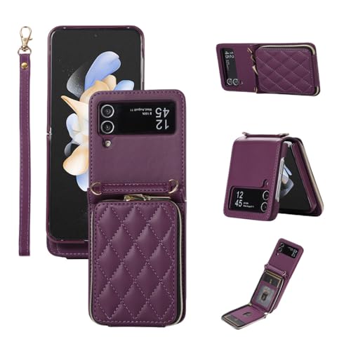 Étui en cuir végétalien Galaxy Z Flip 5 ENILSA aux finitions soignées