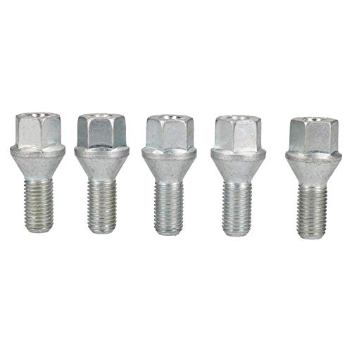 AB Tools M12 x 1.5 Replacement Wheel Bolts Conical for Trailer Hubs Hub Pack of 5