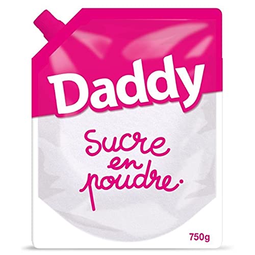 Daddy Sucre en Poudre 750g (lot de 6)