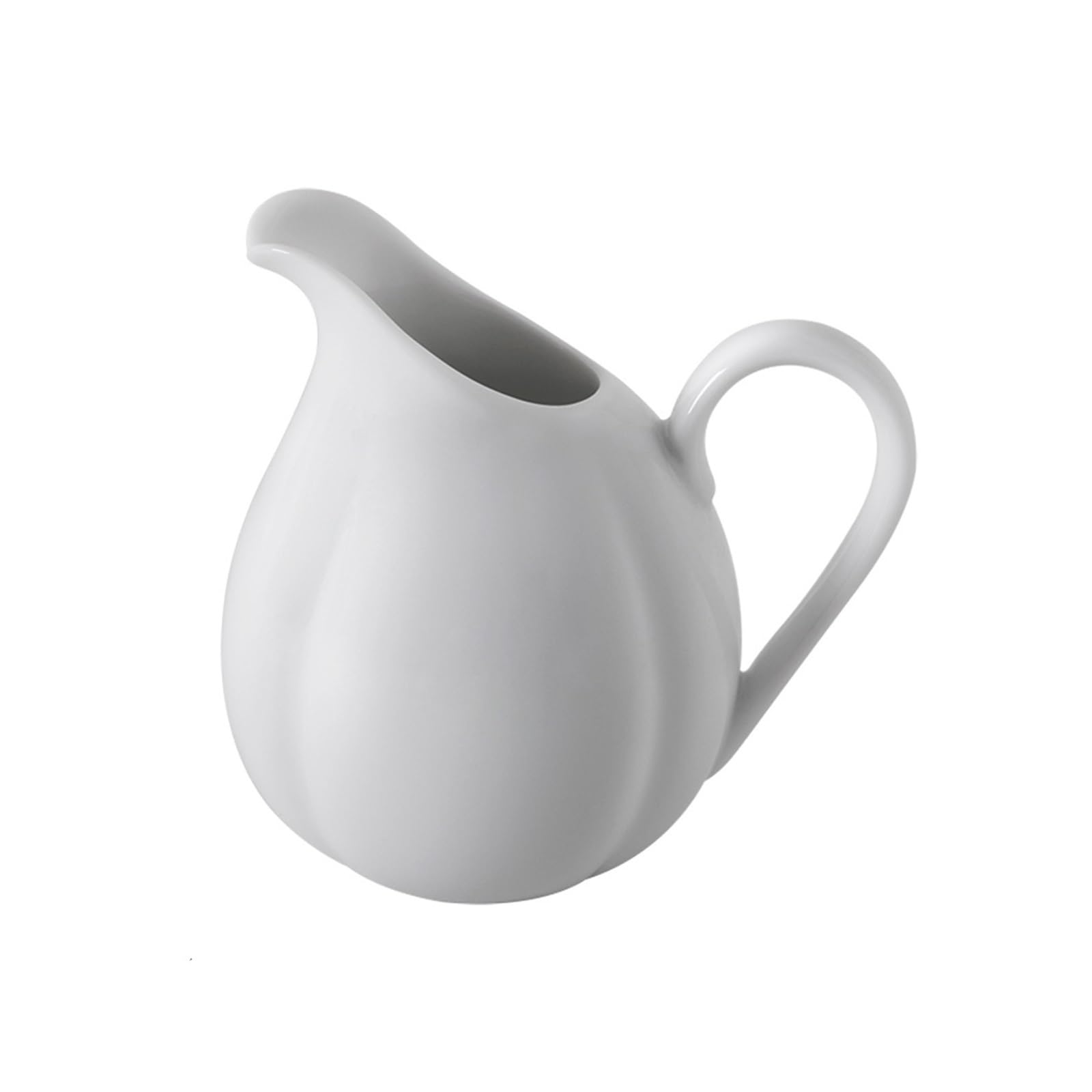 Salsiera in porcellana bianca per salsa per condimenti per insalata, brodo di latte e crema da 50 ml