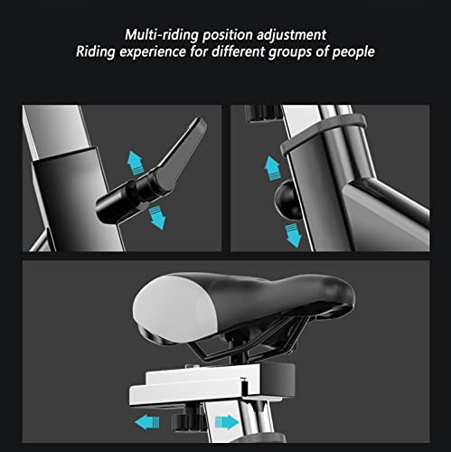Image of Exercise Bikes Multi-Riding Position Adjustment Indoor OutdoorCycling Bike 6-Slot Reinforced Aluminum Alloy Belt Spring Damping Multiple Protection