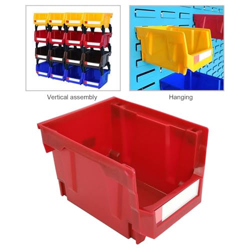 Boîte de rangement plastique rouge pour stopper la perte de vos pièces - 6
