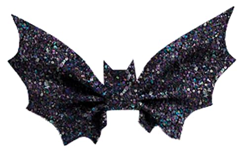 Folat 23860 Noeud papillon chauve-souris - Happy Halloween - Décorations de fête d'Halloween, Hantée Decorations, Soirée à Thème Squelette, Fantôme Citrouille, La Sorcière