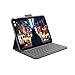 Ipad A16 Logitech Combo Touch Detachable 10th Gen IPad Toetsenbordhoes Met Groot Precisie-Trackpad, Toetsenbord Met Achtergrondverlichting En Smart Connector - UK Engels QWERTY Indeling-Layout - Grijs Ipad Keyboard