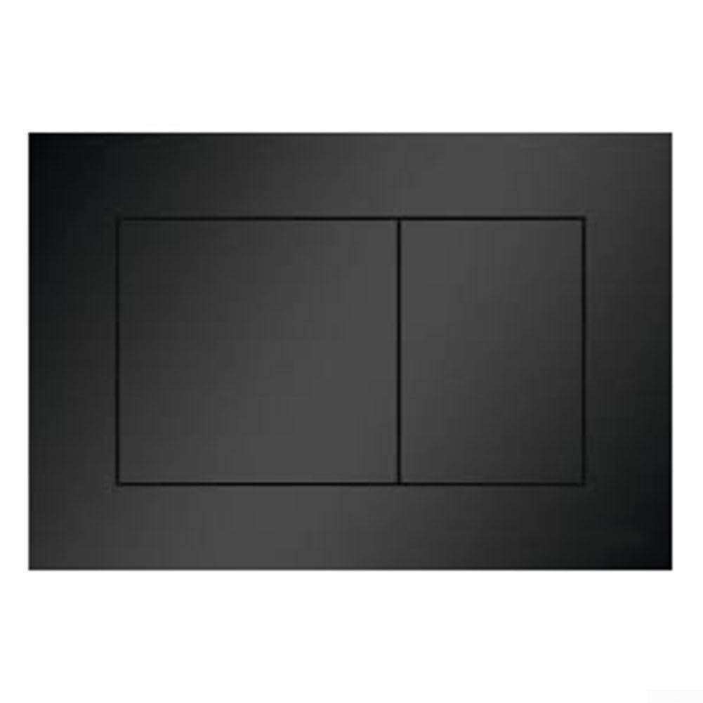 Lsdlouyaqng Black(9240407) Flush Button Toilet Flush Button Panel,Dual Flush Plate, Flush Panel Invisible Work Panel,For Tece Dual Flush Plate 9240401 9240407 9240417(Black(9240407))